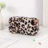 Leopard Print Makeup Bags for Women Soft Travel Cosmetic Bag Organizer Case Lady Girls Make Up Case Necessaries Handbags Case