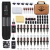 Tattoo Machine Set Wireless Tattoo Pen Tattoo Embroidery All-in-one Machine Tattoo All-in-one Needle Tattoo Tool