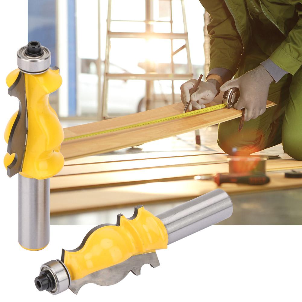 1 2 Shank Fishtail Handrail Fish Type Handrail Router Bit Woodworking Milling Cutter Tool
