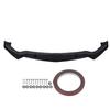 Front Bumper Lip Spoiler Glossy Black Sporty Look Front Lip Spoiler Splitter Protector Replacement for Stelvio 2017 and