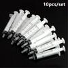 10pc Disposable Plastic 5ml Syringe Needle Free Laboratory Measurement Small Pet Food Feeder (needle Free)