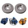 2PCS 50mm Diamond Grinding Wheel Set Abrasive Disc Electric Sharpener Drill UK