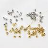 Gold-Filled Color-Retaining Positioning Bead Necklace Snap Buckle Diy Handmade Bracelet Finishing Positioning Clip Buckle Wire Rope Positioning Buckle