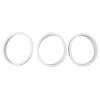 3PCS Pool Cleaner All Purpose Tire Rubber Pool Cleaner Wheel Replacement Tire for Polaris 180 280