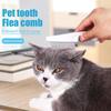 2Pcs Pet Grooming Flea Comb Stainless Steel Brush Flea Removal Massage Care Flea Hair Grooming Comb Pets Portable Accessories