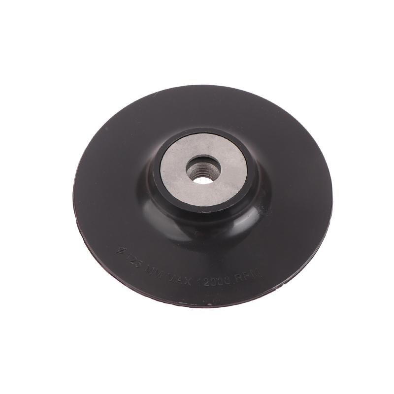 4-7'' M10/M14 Thread Backing Pad Abs Plastic Back Pad Round Grinding Discs For Angle Grinder Sanding Sander