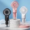 Handheld Misting Fan Portable Humidifier Fan USB Rechargeable Handheld Fan with Humidifier Mini Water Spray Hand Fan Outdoor Use