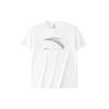 Training Series Logo Letter Round Neck Breathable Comfortable Versatile Short Sleeve T-Shirt Men Tops Pure-White 952427120-4