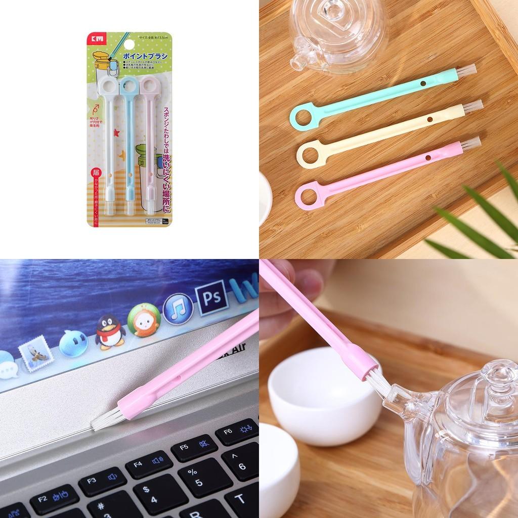 Brush Bristle Nylon Set For Kitchen And Home Cleaning Durable Portable Tool