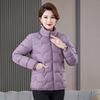 Autumn and Winter Down Padded Jacket Slim and Thin Middle-aged Padded Jacket Short Light Small Padded Jacket