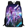 Kpop Demon Hunter Girl Group High-Definition Backpack - Lightweight & Casual Design
