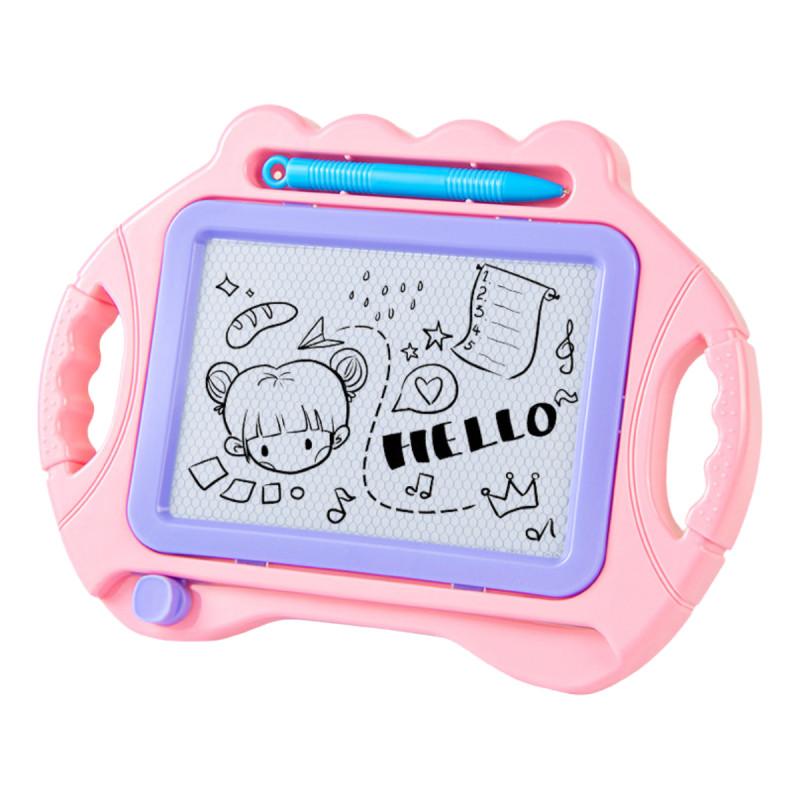 Kids Writing Magnetic Drawing Slate Magic Eraser Doodle Pad Color Board Sketch