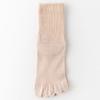 3Pairs/Lot Five Finger Socks Women Cotton Toe Socks Autumn Spring Middle Tube Sports Socks With Separate Fingers