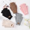 2024 Women's Winter Knitted Touchscreen Gloves – Warm, Thick, and Ideal for Cycling