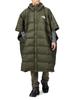 North Padded Poncho Coat Unisex Camping Sleeping Bag Cold Protection Thermal New Taupe M [The Face]