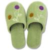 OKA Etoff Slippers (Fits Feet 23cm-24cm) Green (Washable, Stylish, Indoor, Guest, Bathroom, Men's, Women's, Nordic Style)