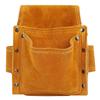Tool Waist Bag Multifunctional Wearable Thickened Cowhide Hardware Tool Storage Toolkit