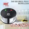 High-Power 360° Ultrasonic Indoor Repeller for Mice, Insects, and Squirrels