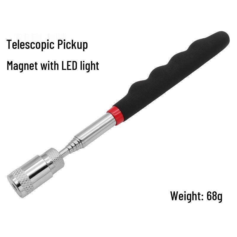 LED Magnetic Telescopic Pick-Up Tool for Metal Parts