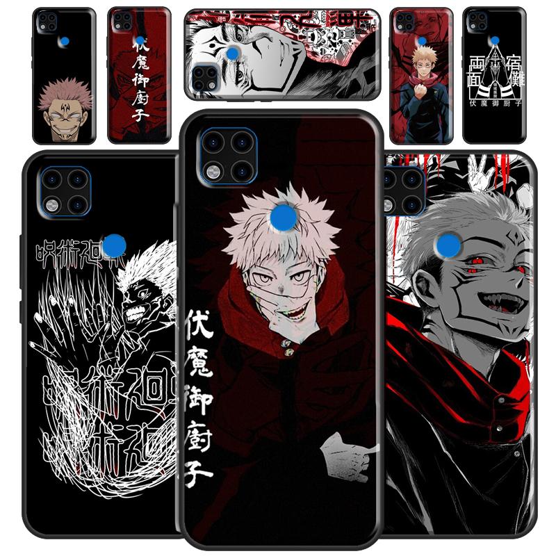 Jujutsu Kaisen Ryomen Sukuna Anime Case For Xiaomi Redmi Note 10 Pro Note 9 Pro Note 11 Pro 8T 9S 10S 10 9A 9T 9C Cover Case