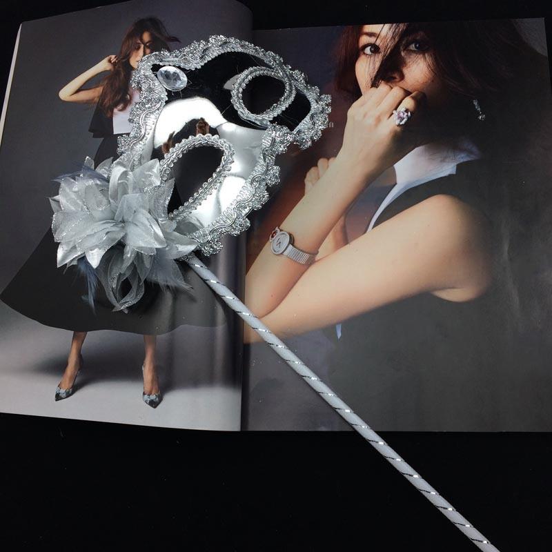 Sexy Masquerade Wedding Party Mask Venetian Dance Party Handheld Mask Party