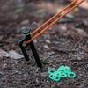 Tent Nails Kit Travel Camping Tent Pegs Steel Stakes Durable Hammock Accessories Hiking Nail High Strength Steel Ground Nail Outdoors Sunshade