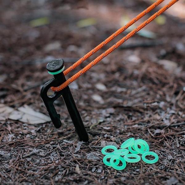 Tent Nails Kit Travel Camping Tent Pegs Steel Stakes Durable Hammock Accessories Hiking Nail High Strength Steel Ground Nail Outdoors Sunshade