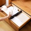 Retractable Black Hollow Drawer Organiser Divider Expandable Divider Partitions Plate For Dressers