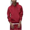 Jordan Solid Color Logo Print Hoodie Men Tops Red DQ7467-687