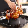 Roaster Rack Food Grade Heat Resistant Foldable Non-stick Grilling Stainless Steel Chicken Leg Wing Grill Rack BBQ Accessories