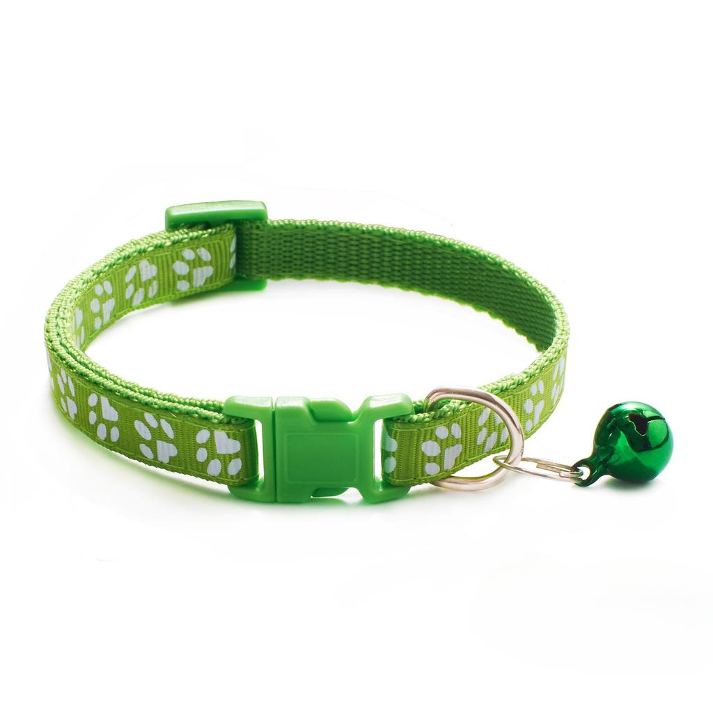 Pet Patch Colorful Bell Cat Buckle Collar