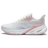 Li Ning Yue Dong 2.0 Non-Slip Wear-Resistant Shock Absorption Low-Top Running Shoes Women Sneaker White Pink ARST030-4