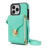 Crossbody Leather Wallet Vertical Cards Bag Case For Iphone 14 13 12 Mini 11 Pro X Xs Max Xr 8 7 Plus Se 2020 Zipper Purse Cover