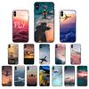 Aircraft Airplane Plane Fly Travel Cloud Phone Case For iPhone 5 6S 7 8 Plus 11 Pro X 6 XR 5S SE XS 2020 Max Pattern Fundas Capa