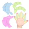 1Pair Unisex Frog Type Silicone Girdles Swimming Hand Fins Flippers Palm Finger Webbed Gloves Paddle Water Sports