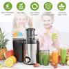 400W Electric Juicer Machine Juicer Wide Chute for Whole Fruit Juicer Extractor Juicy Vegetables Fruit Mixer Blender with Bottle
