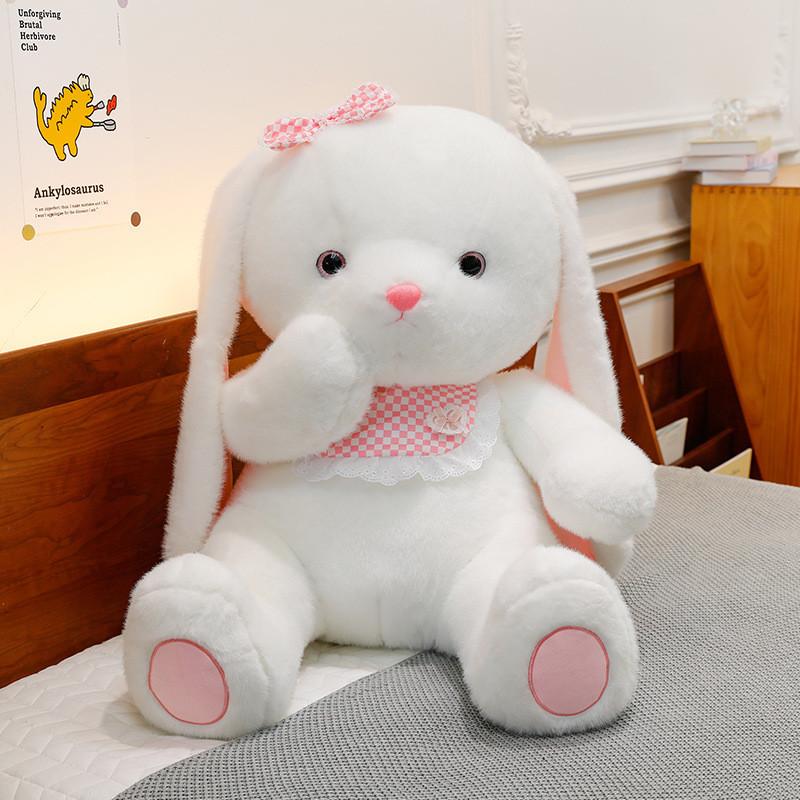 Goodnight Adorable Plush Bear And Sweetheart Rabbit Soft Toy Gift For Cuddling
