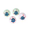 10Pcs/Lot Halloween Theme Decoration 3D Red Blue Eyeball Crafts Keychains Handmade Gifts Haunted House Home Bar Horror Props