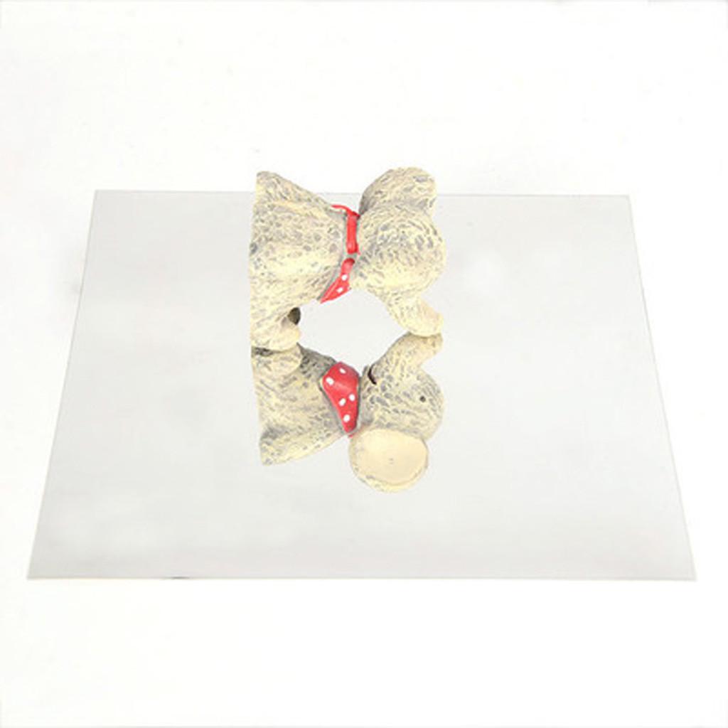 Joliannss Adhesive Home Soft Mirror Sticker Full Body Mirror Wall Sticker DIY