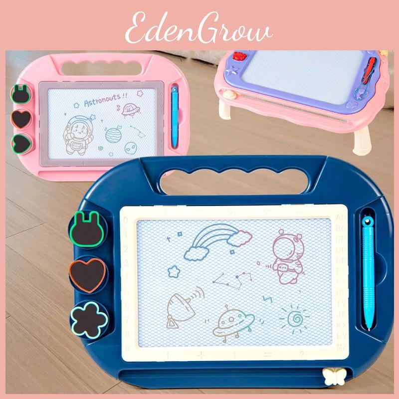 Kids Writing Magnetic Drawing Slate Magic Eraser Doodle Pad Color Board Sketch