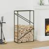 VidaXL Firewood Rack Olive Green 60x25x100 Cm, Fireplace Log Holder, Log Holder, Log Rack 864330