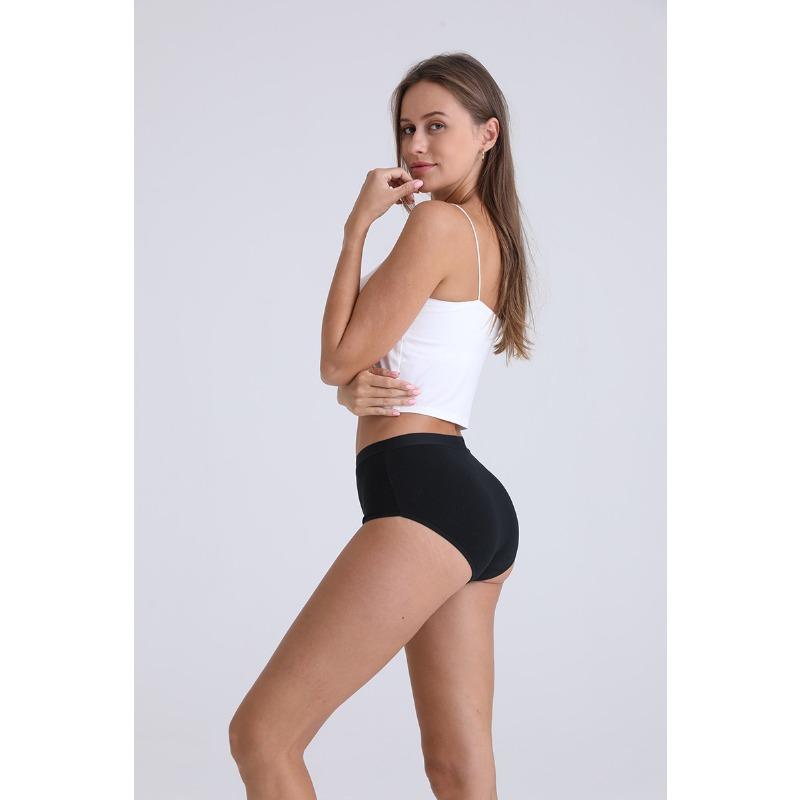 High Quality Comfort High-waisted Women's Panties Cotton Tummy-tucking and Hip-lifting Mom's Large-size Panties Female Cotton Panties Sexy Briefs