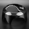 AIRSPEED Accessories Real Hard Carbon Fiber Car Steering Wheel Airbag Cover for Mini F54
