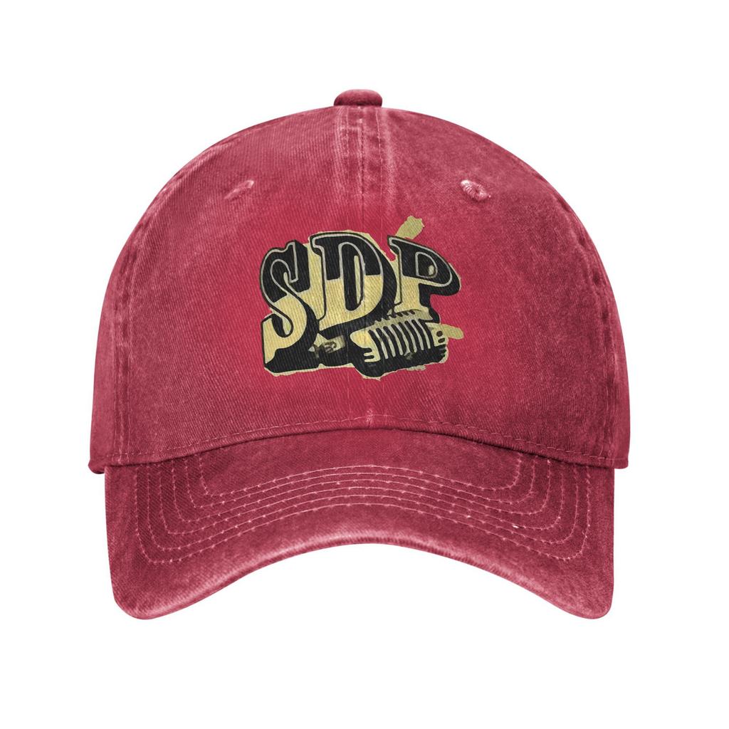 Sdp Band Music Singer Tour Sun Baseball Cap  Stylish Men Women Washed Trucker Hat DIY Running Baseball Caps Gift Idea