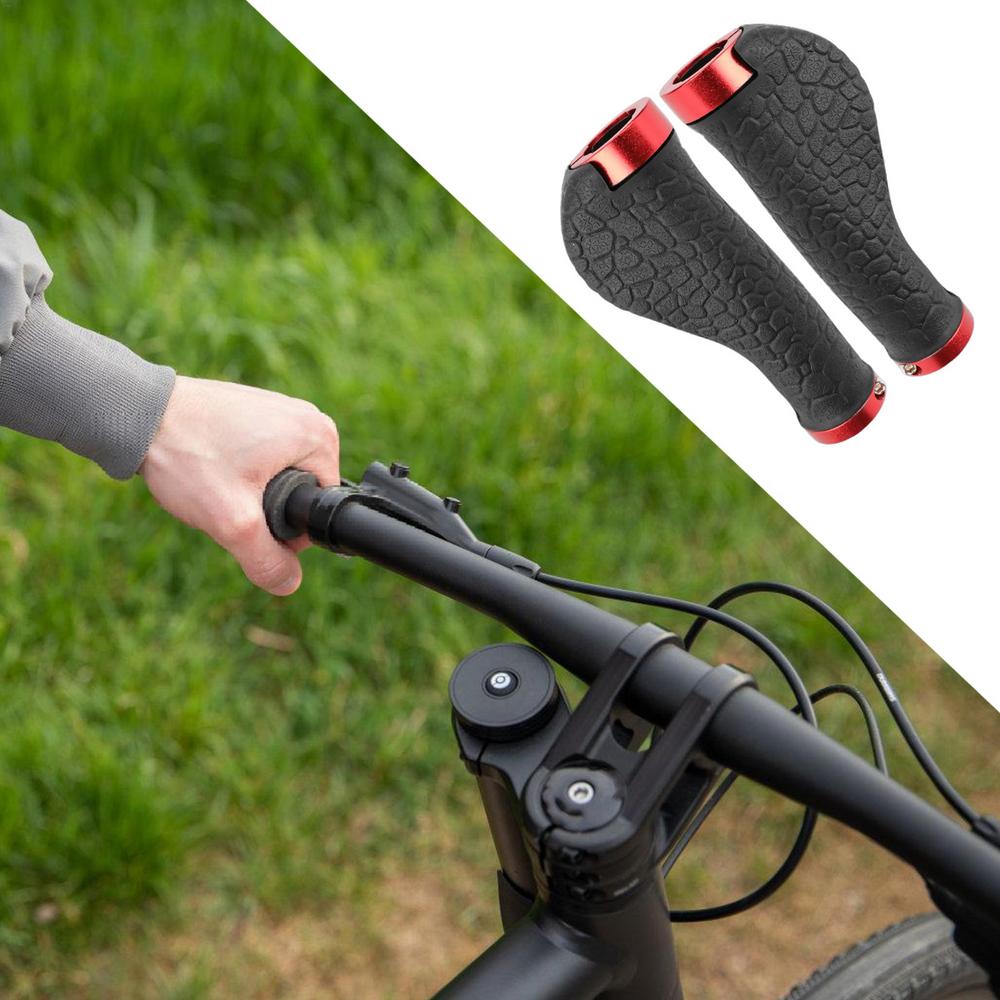 Cycle Hand Grips Replacement Hand Grip Comfortable Comfortable Ergonomic Single Lock On Handle Bar For Beach Cruiser