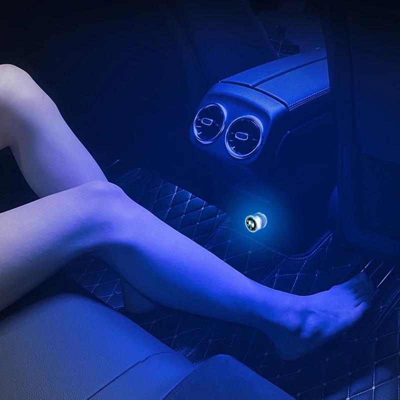USB Car LED Light Auto Interior Atmosphere Light Car Emblem for Bmw M M3 M4 M5 M6 F20 F30 G20 F31 F11 X3 F25 X4 I3 1 3 5 Series