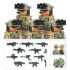 Modern Military SWAT Building Blocks Russian Soldiers Figures US Camouflage Armors Equipment Bricks Toys Compatible  Boys