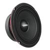 DS18 PRO-X6.4M Loudspeaker - 6.5", Mid-Range, Red Aluminum Bullet, 500W Max, RMS, 4 Ohms