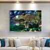 Famous Japanese Tea Garden Photo Canvas Print Wall Poster Art Tree River Landscape Picture for Living Room Home Decor Cuadros