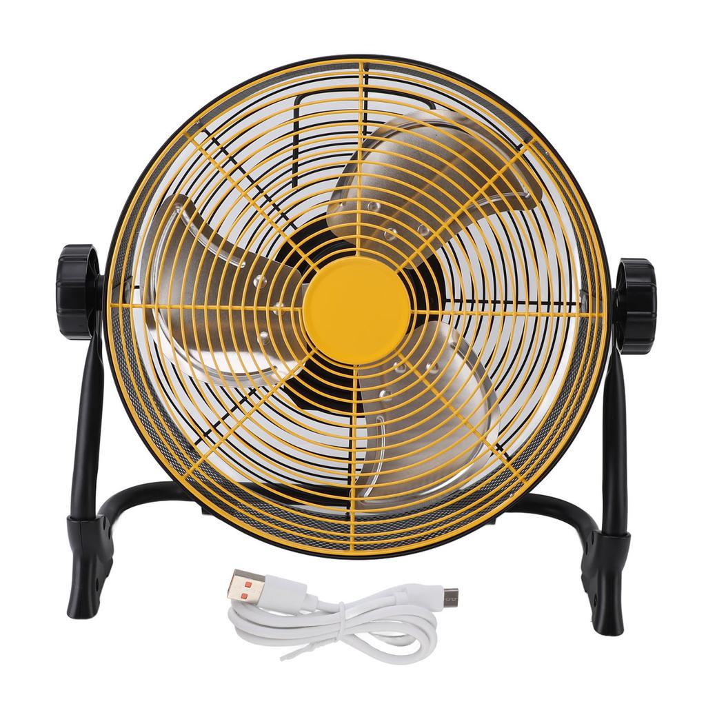Industrial Fan Adjustable Speed Powerful Portable Rechargeable High Velocity Floor Fan for Home